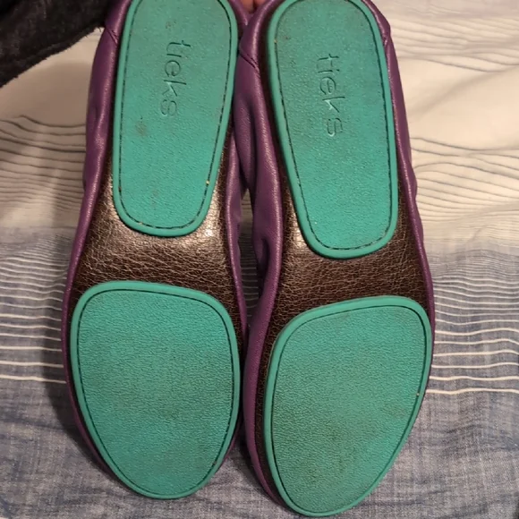 Lilac Purple Ballet Flats with Box and Pouch - Picture 5 of 5
